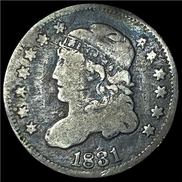 1831 Capped Bust Silver Half Dime NICELY CIRCULATED