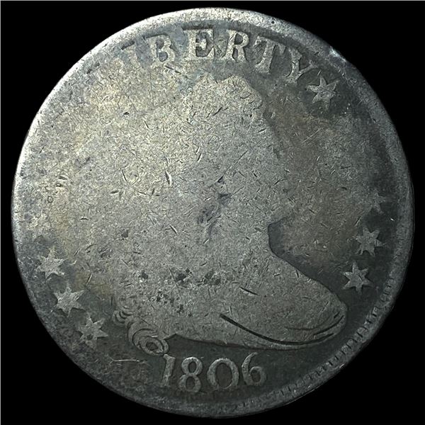 1806 Draped Bust Half Dollar NICELY CIRCULATED