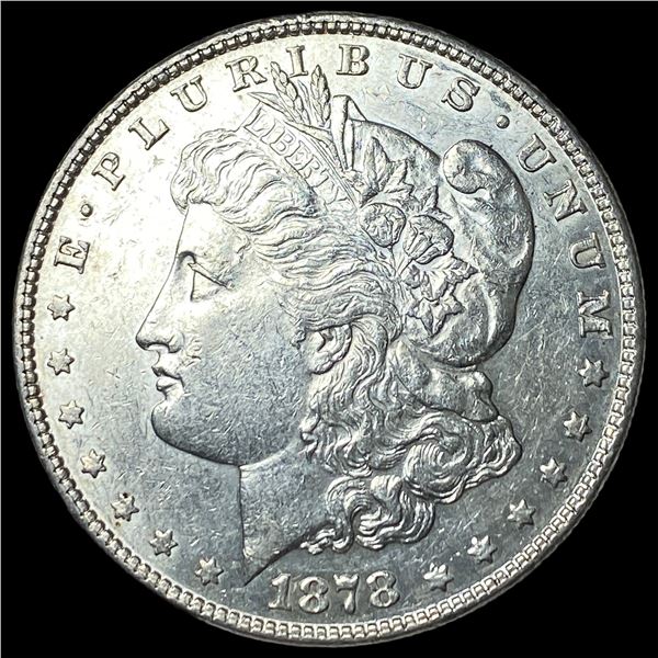 1878 Silver Morgan Dollar CLOSELY UNCIRCULATED