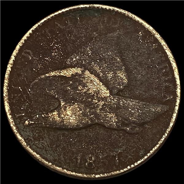 1857 Copper-Nickel Flying Eagle Cent HIGH  GRADE