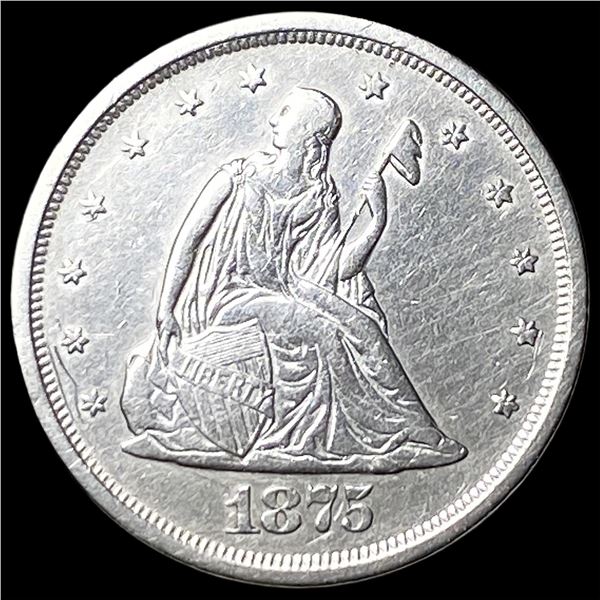1875-S Twenty Cent Piece CLOSELY UNCIRCULATED