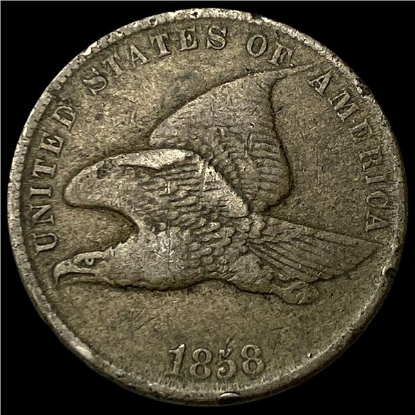 1858 Flying Eagle Cent LIGHTLY CIRCULATED