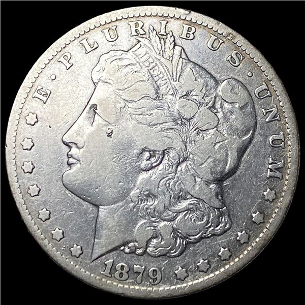 1879-CC Silver Morgan Dollar LIGHTLY  CIRCULATED