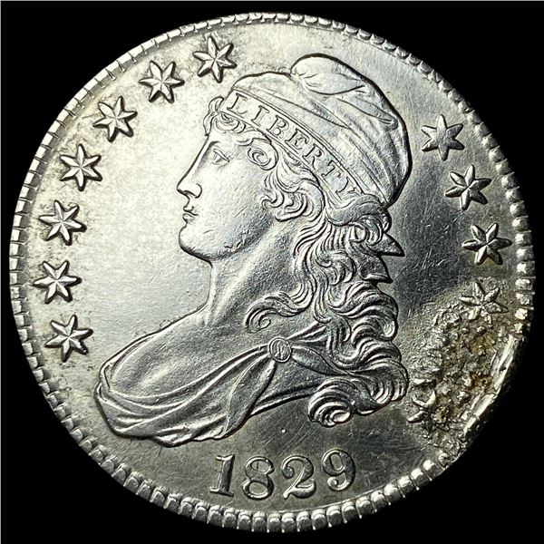 1829 Capped Bust Half Dollar HIGH GRADE