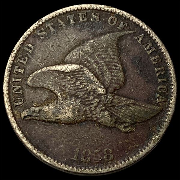 1858 Flying Eagle Cent LIGHTLY CIRCULATED