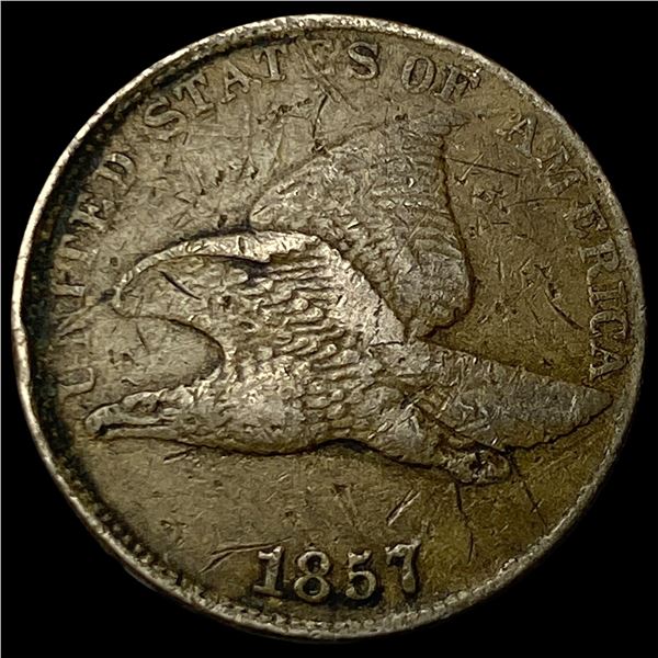 1857 Flying Eagle Cent LIGHTLY CIRCULATED