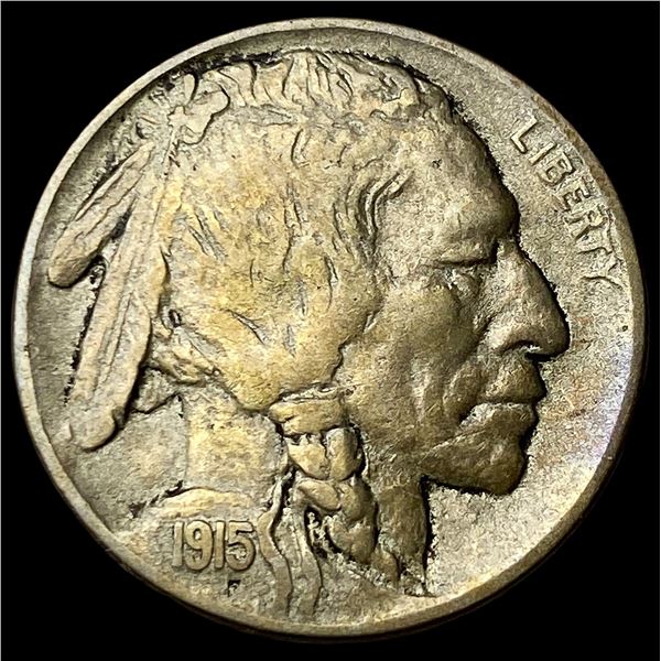 1915-D Buffalo Nickel CLOSELY UNCIRCULATED