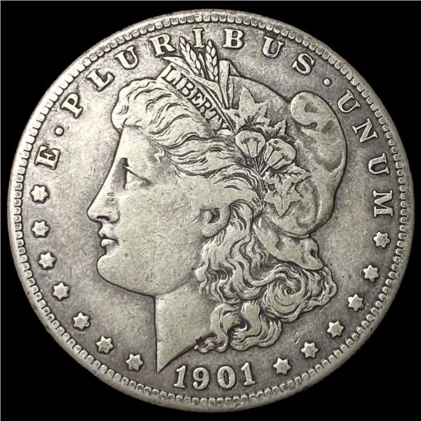 1901-S Silver Morgan Dollar LIGHTLY  CIRCULATED