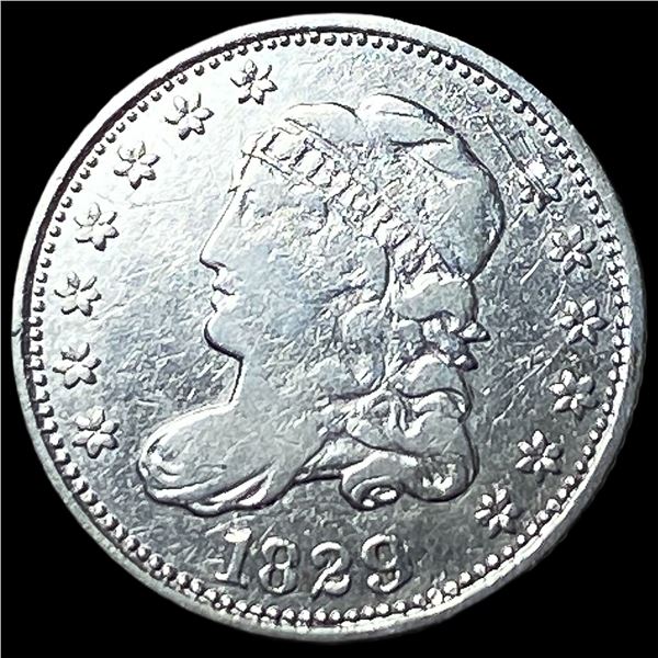 1829 Silver Capped Bust Half Dime LIGHTLY  CIRCULATED