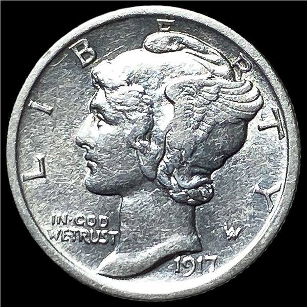 1917 Silver Mercury Dime UNCIRCULATED