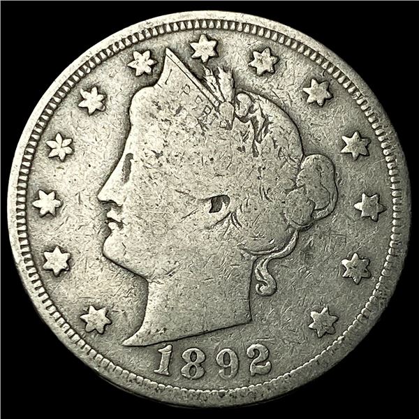 1892 Liberty Head Nickel NICELY CIRCULATED