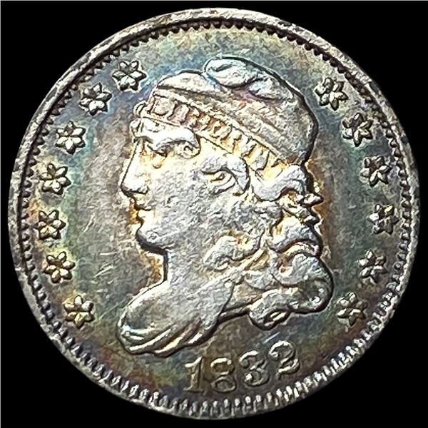 1832 Capped Bust Half Dime CHOICE AU