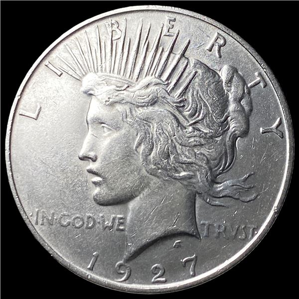 1927-D Silver Peace Dollar CLOSELY UNCIRCULATED