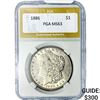 Image 1 : 1886 Morgan Silver Dollar PGA MS63