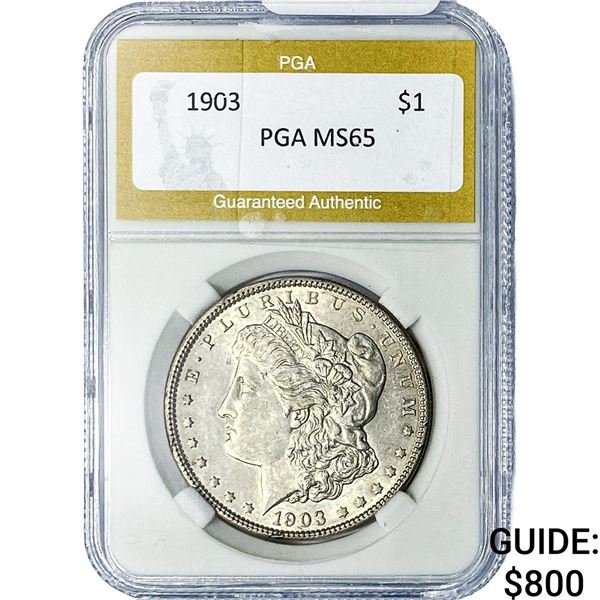 1903 Morgan Silver Dollar PGA MS65