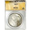 Image 1 : 1886 Morgan Silver Dollar ANACS MS61
