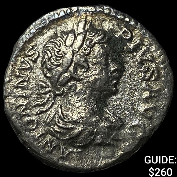 Roman Caracalla 198-217 Silver Denarius