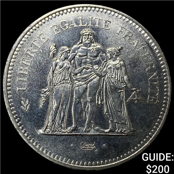 1974 France Silver 50 Francs