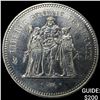 Image 1 : 1974 France Silver 50 Francs