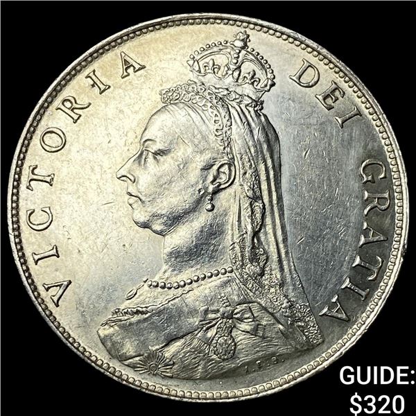 1887 Great Britain Silver 1 Florin