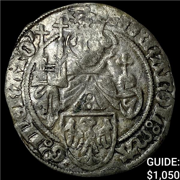 1421 Germany Aachen City Silver Groschen