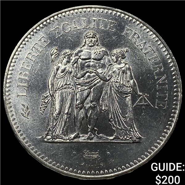 1978 France SIlver 50 Francs