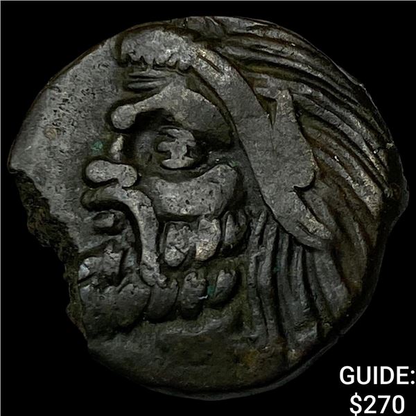 Greek Thrace Pantikapaion 283-245 AE Bronze Coin