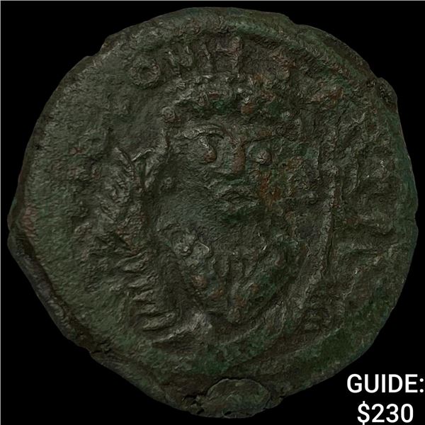 Byzantine Tiberius II, 578-582 AD Bronze Follis