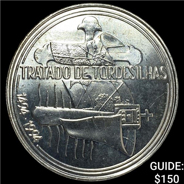 1994 Portugal Silver 1,000 Escudos