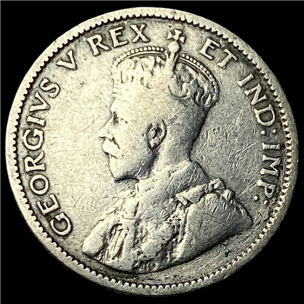 1911 Canada Silver 10 Cents - George V NEARLY UNCIRCULATED