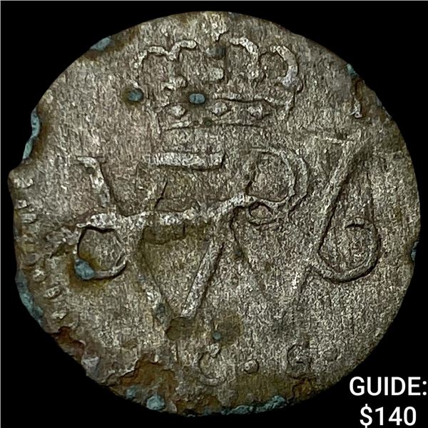 1721 German States Prussia Schilling NEARLY UNCIRCULATED