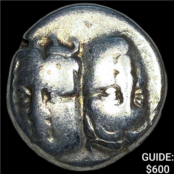 Ancient Greece Moesia, Istros 4th Century BC Silver Drachm NEARLY UNCIRCULATED