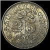 Image 2 : 1926 Ceylon Silver 25 Cents