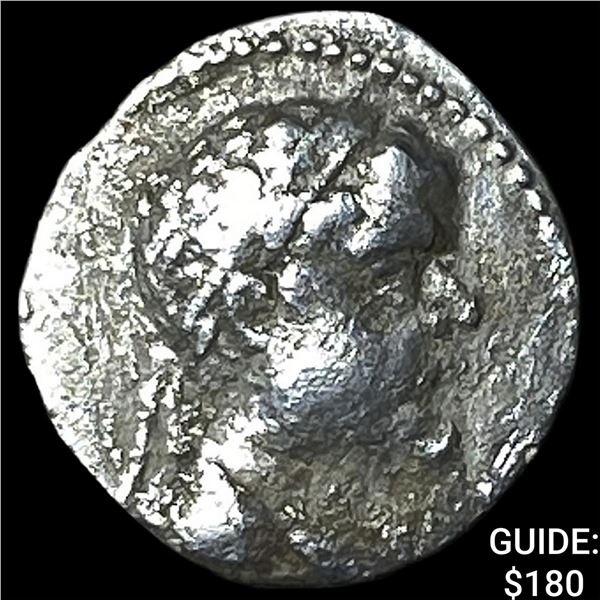 Bactria Ecuratides I c. 170-145 BC Silver Obol