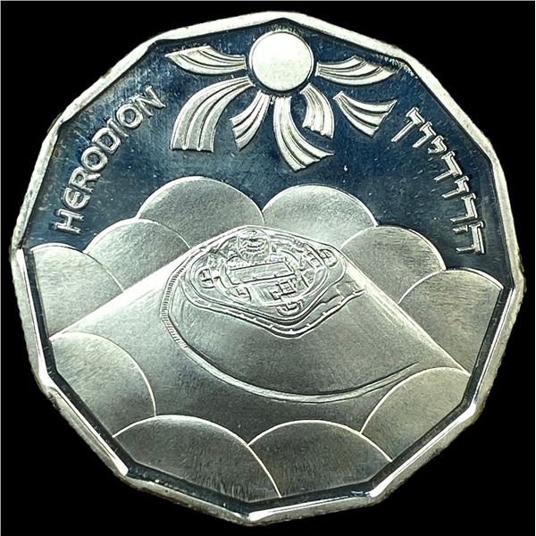 1983 Isreal Silver 1 Sheqel Proof