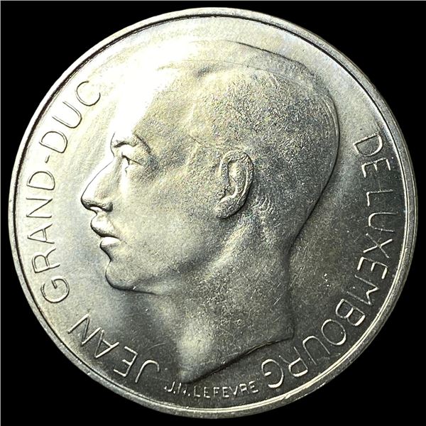 1964 Luxembourg Silver 100 Francs
