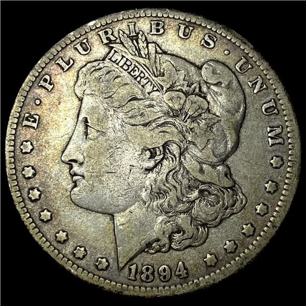1894-O Silver Morgan Dollar LIGHTLY CIRCULATED