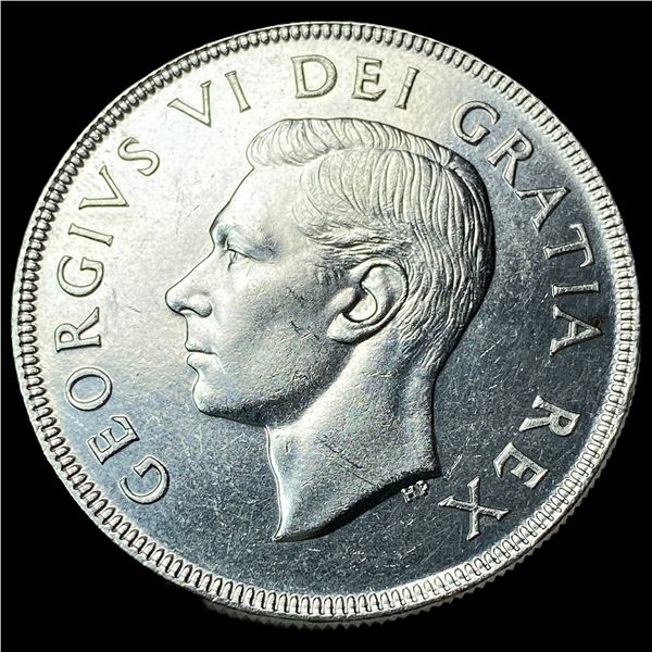 1952 Canada Silver Dollar UNCIRCULATED