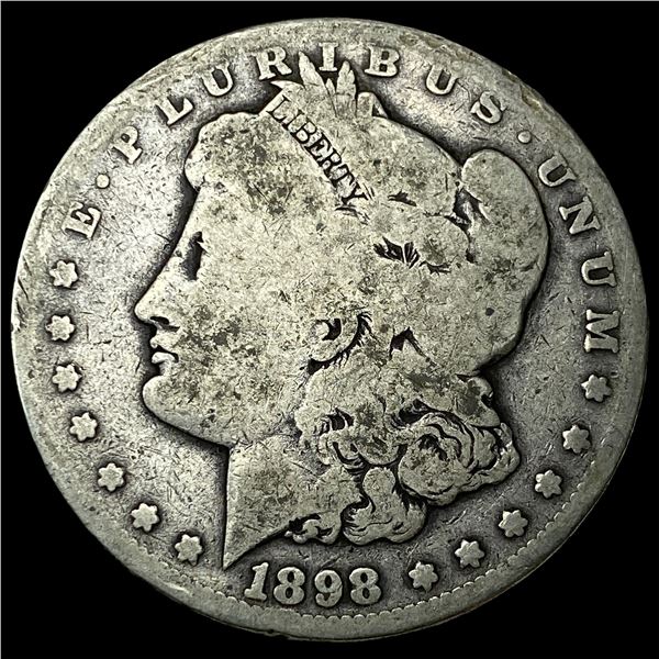 1898-S Silver Morgan Dollar LIGHTLY CIRCULATED