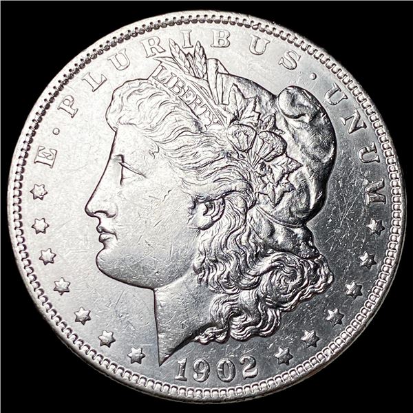 1902 Silver Morgan Dollar CLOSELY UNCIRCULATED