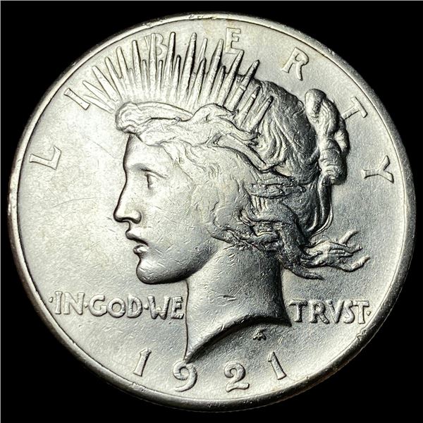 1921 Silver Peace Dollar CLOSELY UNCIRCULATED