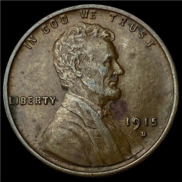 1915-D Lincoln Wheat Cent CLOSELY UNCIRCULATED