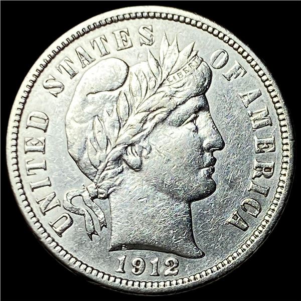 1912-D Silver Barber Dime CLOSELY UNCIRCULATED
