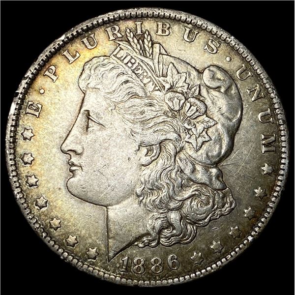 1886-O Silver Morgan Dollar NEARLY UNCIRCULATED