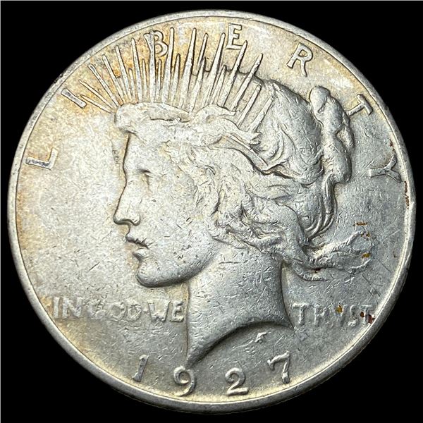 1927-S Silver Peace Dollar LIGHTLY CIRCULATED