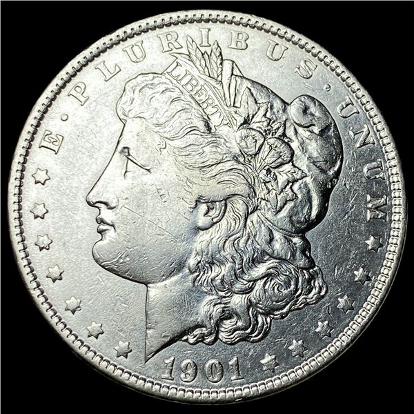 1901 Morgan Silver Dollar CLOSELY UNCIRCULATED