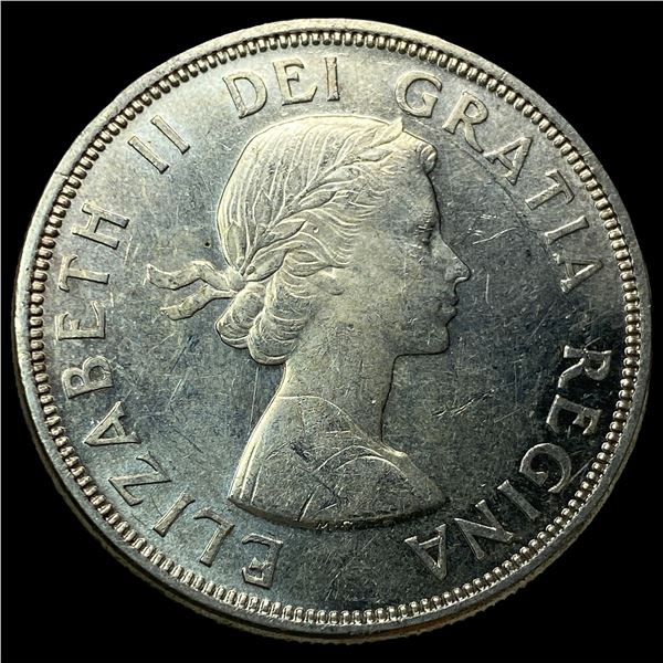 1964 Canada Silver Dollar Charlottetown UNCIRCULATED