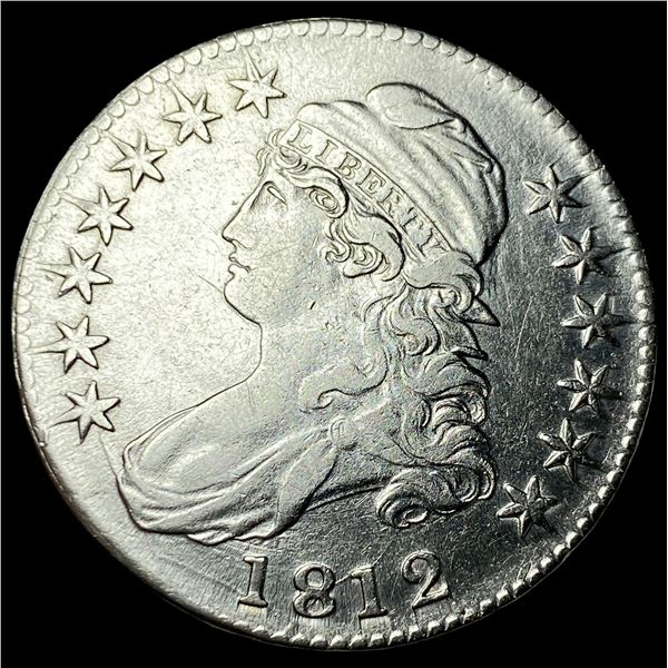 1812 Capped Bust Half Dollar CLOSELY UNCIRCULATED