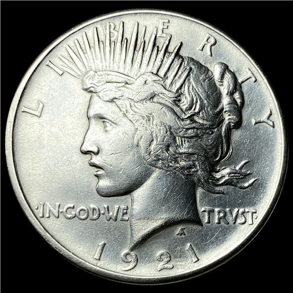 1921 Silver Peace Dollar CLOSELY UNCIRCULATED