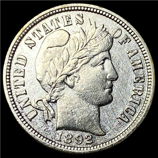 1892-O Silver Barber Dime CLOSELY UNCIRCULATED